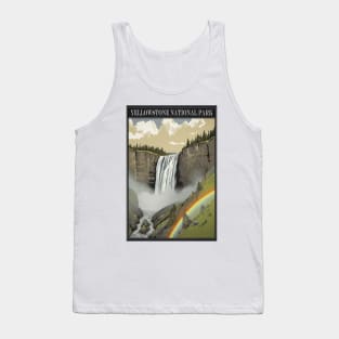 Yellowstone National Park Vintage Poster Tank Top
